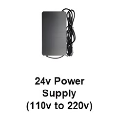 24v Power Supply (110v - 220v) for ProTool Double Brush Kit
